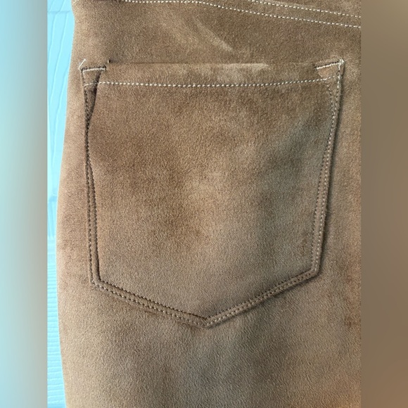 Anne Klein Faux Suede Pants Size 6 EUC - Picture 4 of 8